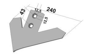 Лапа JOHN DEERE / Л-01.524 / N182040