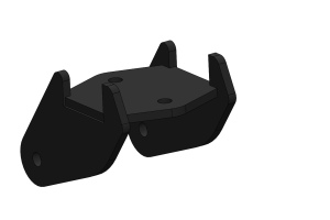 Кронштейн для подовження гряділя (короткий / довгий). СЗМ-4‒01.130/-01СБ.