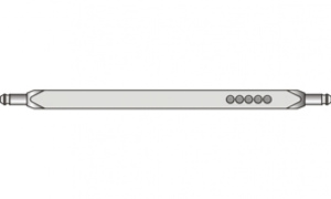 ВАЛ НАВІСКИ ПЛУГА ПНВ (КВАДРАТНИЙ). /ПНУ-05.611/