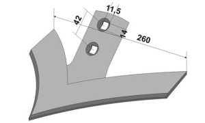 Лапа культиватора WIL RICH / Л-01.527 / N331105 / N182041