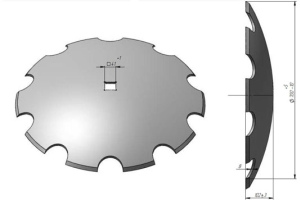 ДИСК КРАСНЯНКА РОМАШКА БОР
