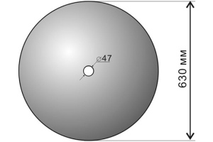 ДИСК БДТ ГЛАДКИЙ БОР